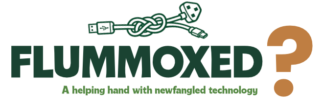 Flummoxed? A helping hand with newfangled technology